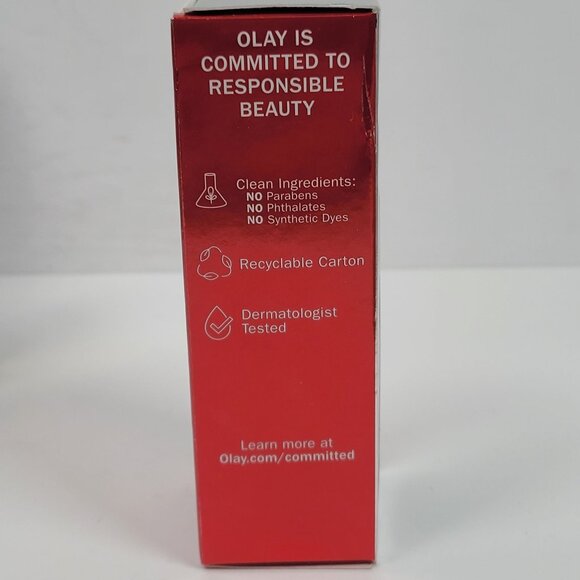 Olay AHA + Peptide 24 Resurfacing Serum 40ml Fragrance-Free NIB - Picture 4 of 6